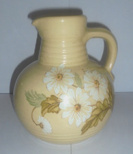 VINTAGE WEST GERMAN 8" TALL MID CENTURY FLORAL JUG VASE BAY 631 20