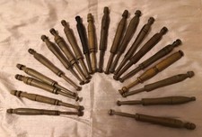 20 VINTAGE HAND TURNED WOOD