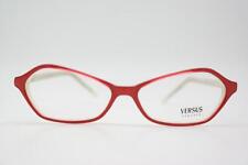Glasses VERSUS Versace C89 Red Beige Rectangular Frames Eyeglasses New