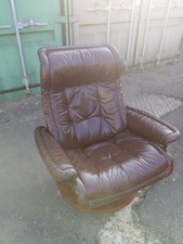 Vintage Brown Leather Ekorness