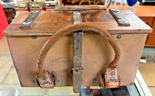 Vintage leather wood - leather,