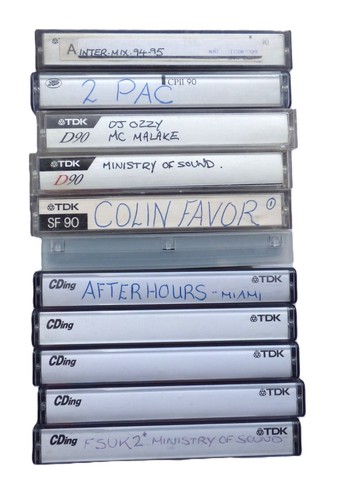 Used tape cassettes - 11,