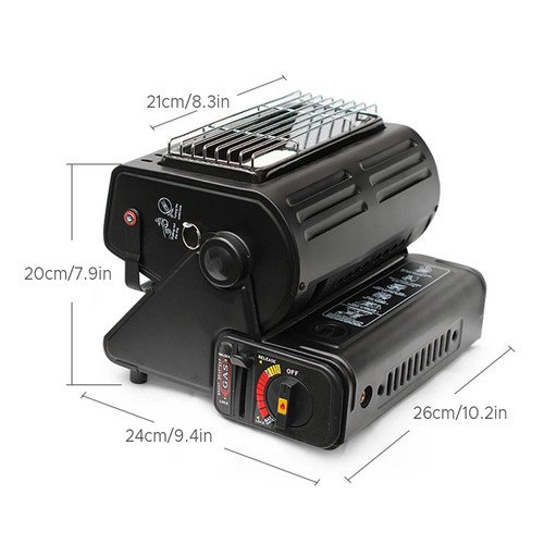 Portable gas heater - heater, dual