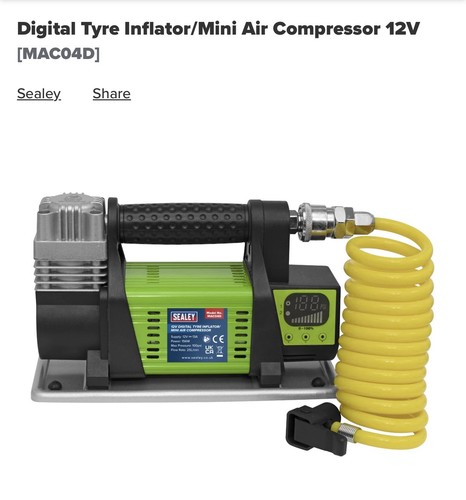 Sealey digital tyre - sealey,