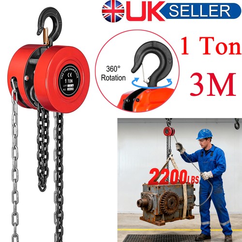 Ton chain hoist block - hoist, and