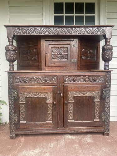 Antique jacobean pilgrim - antique,
