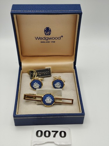 Wedgwood blue white ship - wedgwood,