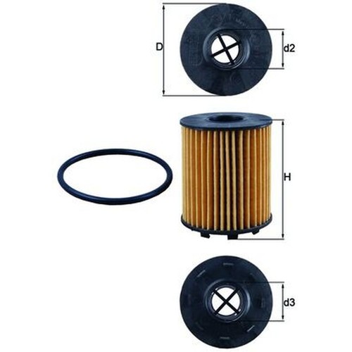 Oil filter for fiat 500l - filter,