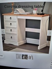 Corona dressing table white - table,