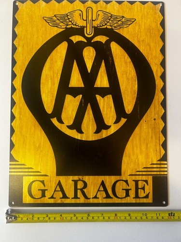 Garage advertising enamel - aa,