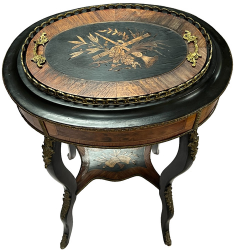 Antique french salon - antique,