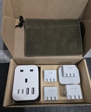 Universal Travel Adapter Worldwide Plug UK EU AU US with USB-C Port Fast Charger