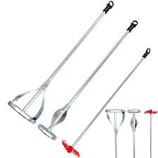 BlueSpot 3pc Drill Paint Plaster Mixer Paddle Mixing Whisk Power Tool Set