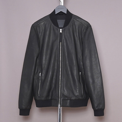 All saints leather - all, jacket
