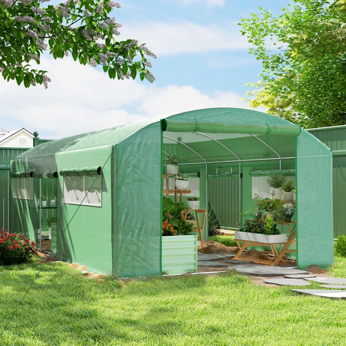 Large walk polytunnel - large, in