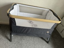 Tutti Bambini Cozee Bedside Cot Dark Grey