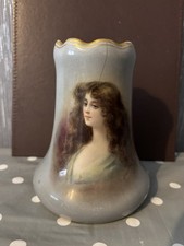 Antique Franz Anton Mehlem Royal Bonn 1890 Porcelain Vase.