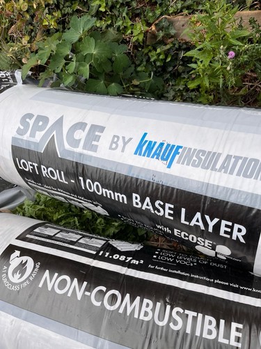 Knauf space loft roll 100mm - knauf,