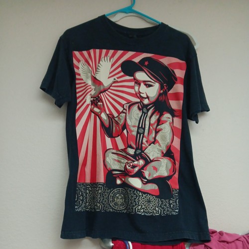 Obey peace girl with dove - obey,