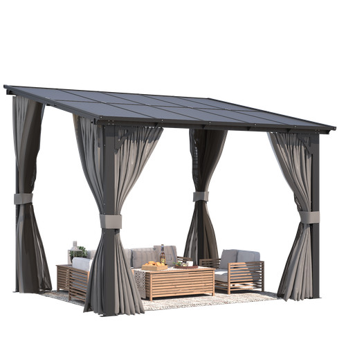 3x2 wall mounted gazebo - 3x2.4,