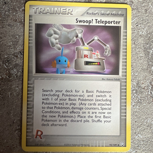 Pokémon tcg swoop teleporter - pokémon, swoop!