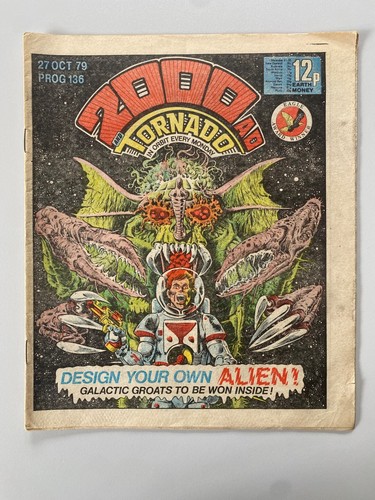 2000ad comic prog 136 - prog, #136