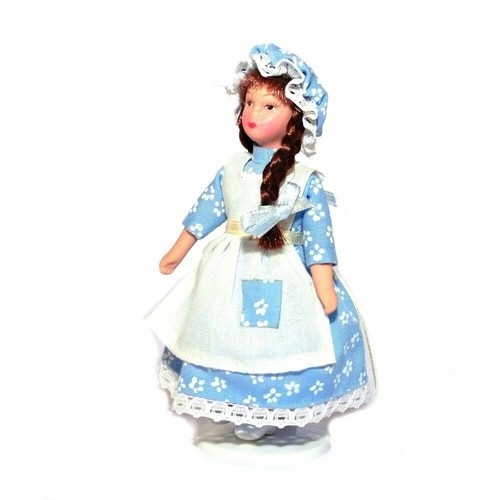 Dolls house doll - dolls, blue