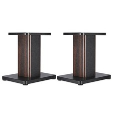 Wood Grain Speaker Stands