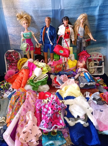 Barbie dolls clothes shoes - barbie,