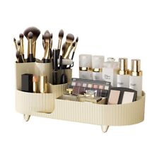 Multifunctional 360 degree rotating makeup organiser storage, skin care products