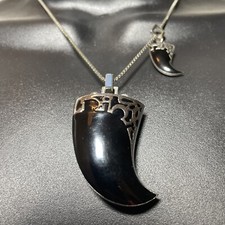 Vintage Dior John Galliano Shark Tooth Necklace RARE WITH BOX & GIFT BAG