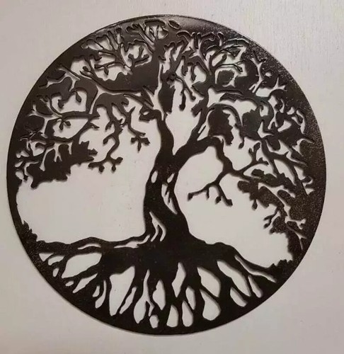 Tree life metal wall art - life,