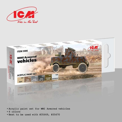 Icm 3086 wwi armoured - 3086,