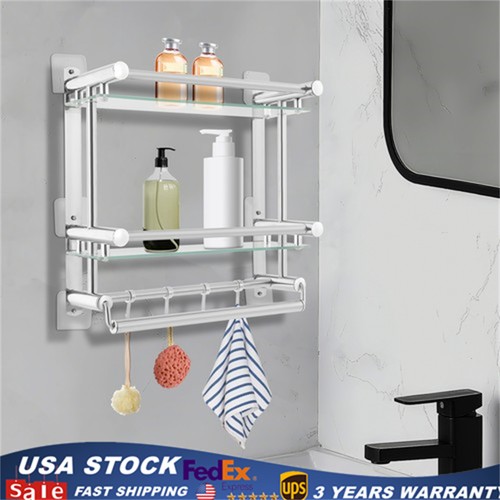 Bathroom shelf tempered - bathroom,