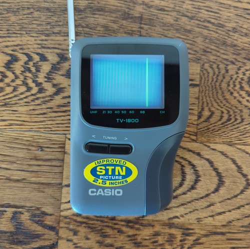 Casio 1800d handheld - tv-1800d, pocket