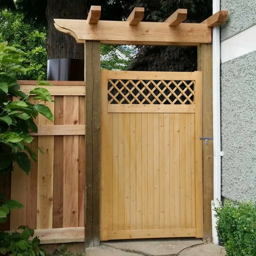 6ft tall wooden - tall, fence