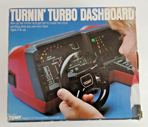 Tomy turnin turbo dashboard - tomy, turnin’