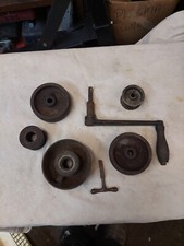 vintage cast iron wheels of