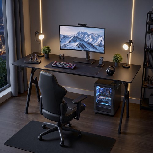Gaming desk computer table - desk,