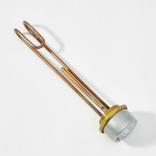 Backer 09193VS Copper Immersion Heater with Safety Thermostat - 14"