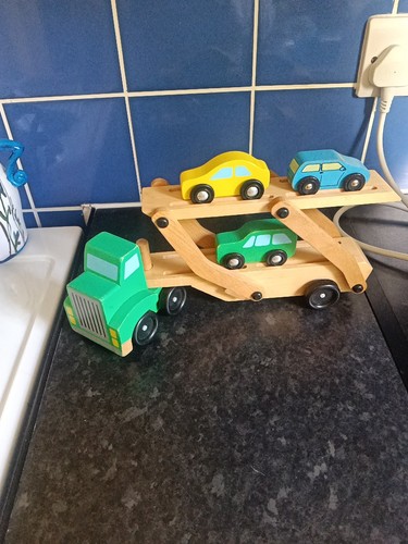 Melissa doug wooden car - wooden,