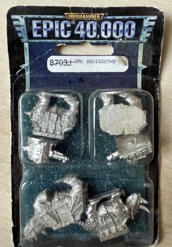 Epic 40k ork squiggoths - epic,
