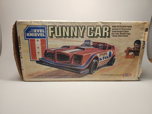 1976 ideal evel knievel funny - evel,