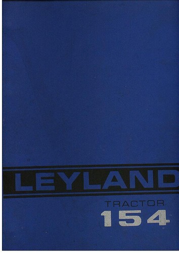 Leyland nuffield tractor 154 - tractor,