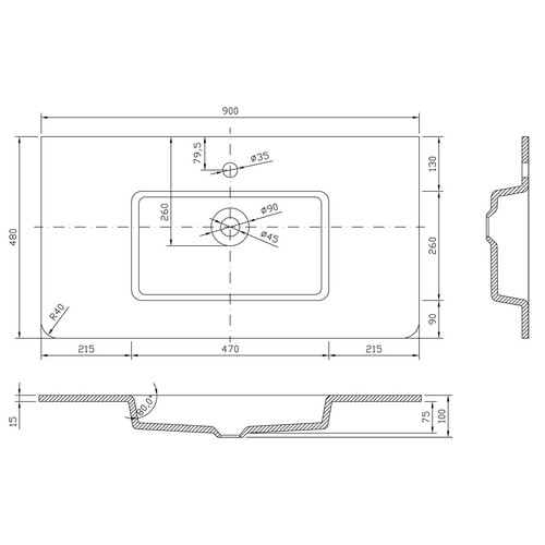 Eaton replacement vanity - eaton,