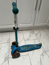 Mini Micro Scooter - Blue/Teal 3 Wheel Scooter 2.5-5 year old