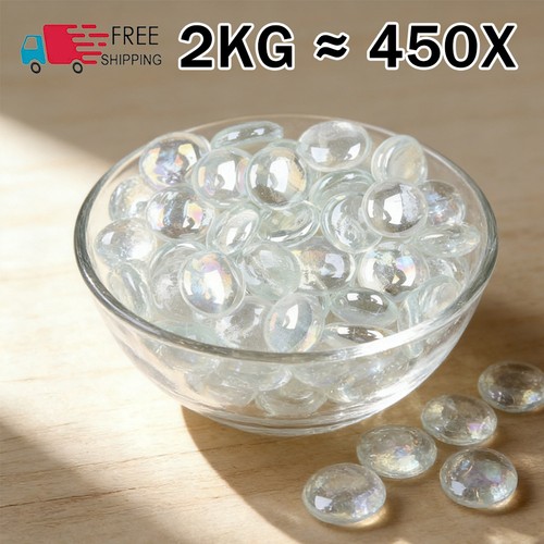 Clear iridescent decorative - clear,