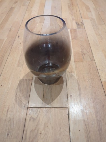 Glass hurricane vase good - glass,