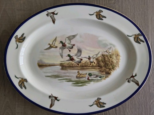 Crown trent bone china ducks - china,