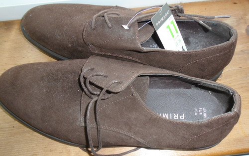 New men suede shoes - new, size